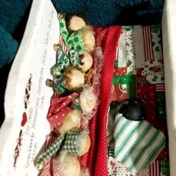 Vtg Twas The Night Before Christmas  Decor Piece - Picture 7 of 12